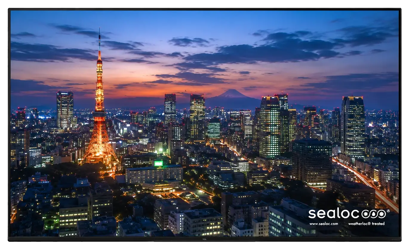 55-inch Sealoc weatherloc TCL QM7K Series